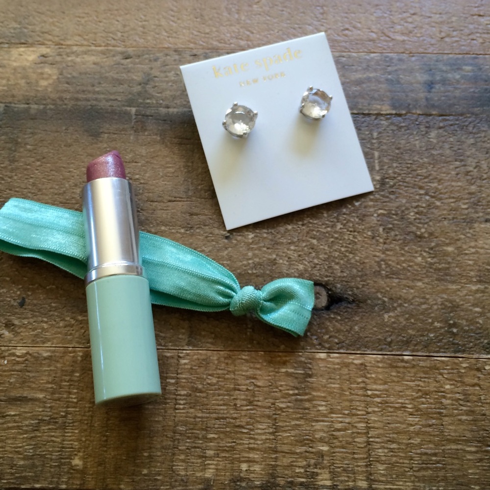 Kate Spade Clear Glass Earrings